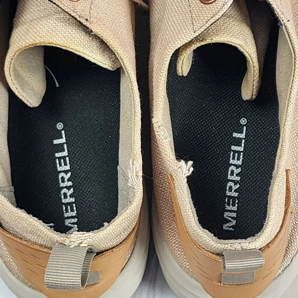 Merrell Men's 11 Gridway‎ Canvas Hiking Shoes (J000545) Vibram Soles